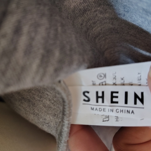 SHEIN Heather Gray Jacket - Picture 2 of 3